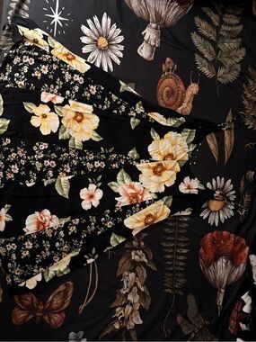 Forever 21 Corset Side Tied Floral Dress